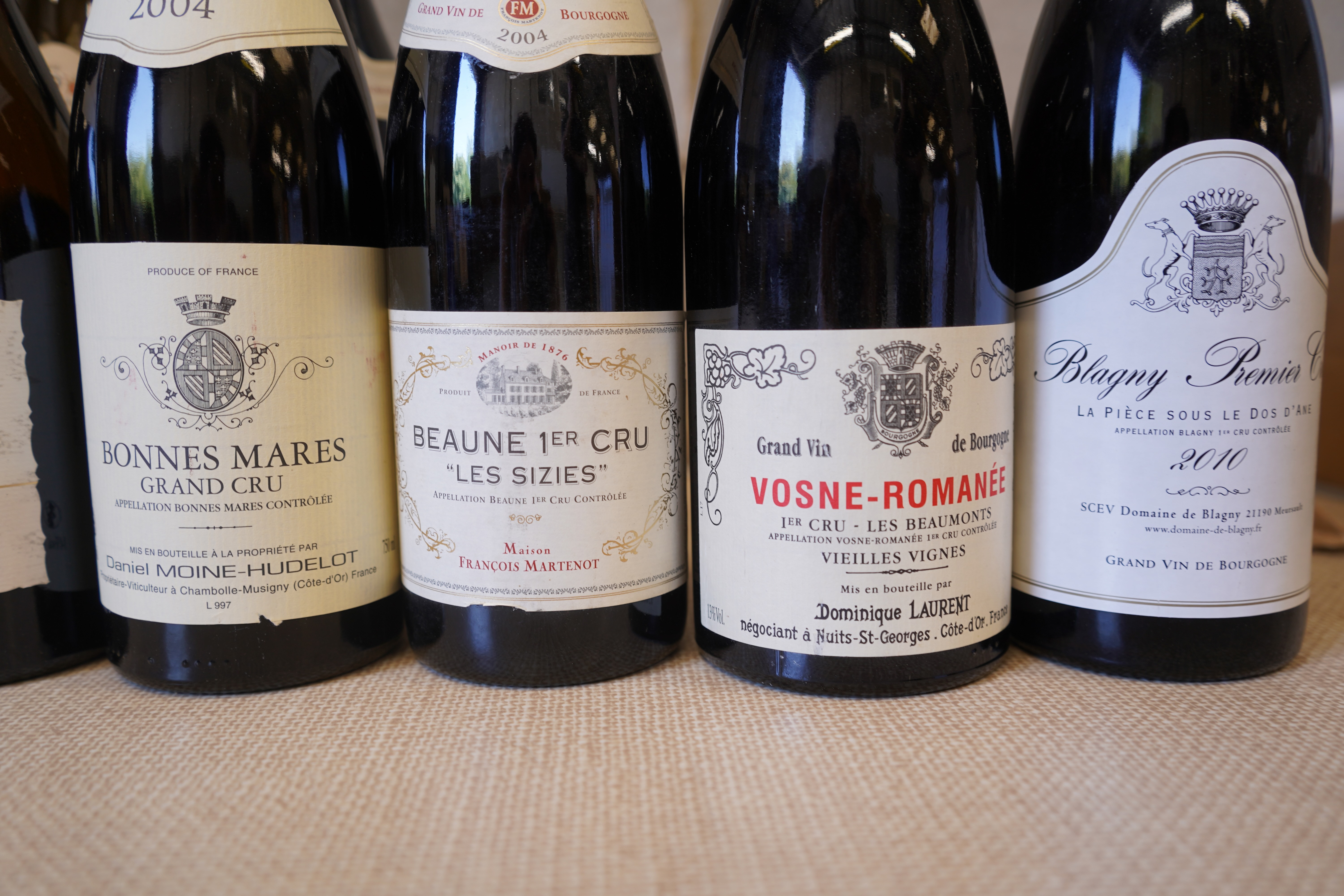 A mixed parcel of Burgundy wine